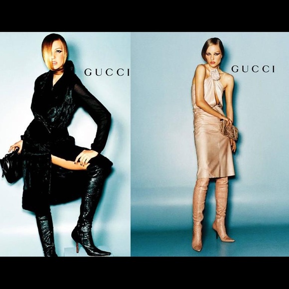 RARE Tom Ford for Gucci Thigh Hi Snakeskin Boots - Picture 6 of 8